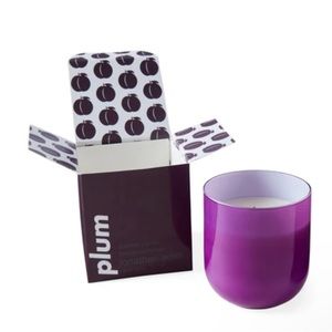 NEW AND WITH A BOW-jonathan adler pop plum candle